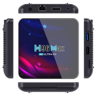 Decodificador personalizado Rk3318 H96 Max 4k Android 10.0 Quad Core H96max