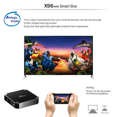 Wifi dual Neflix Smart Android X96mini TV Box Full HD 1080p 4K 8K 2GB 8gb 16GB 4GB 32GB