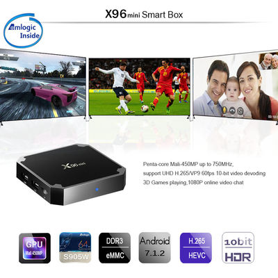 Wifi dual Neflix Smart Android X96mini TV Box Full HD 1080p 4K 8K 2GB 8gb 16GB 4GB 32GB