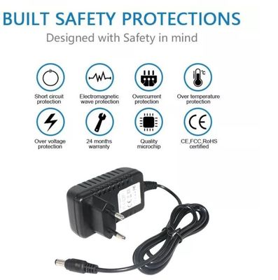 Adaptador de conmutación AC DC regulado 12v 2A fuente de alimentación de la máquina POS de 2 amperios