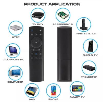 Android TV BOX IR Bluetooth Voz Control Remoto MINI Inalámbrico 2.4g
