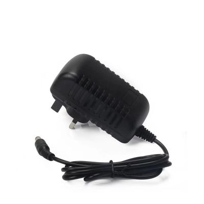 Adaptador de CC de CA regulado por enchufe de la UE de 12V Convertidor de 100V-240V Fuente de alimentación de 1A 1000mA