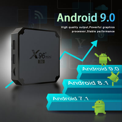 Android 5G Smart IP OTT Caja de configuración  X96 Mini S905W4 Player