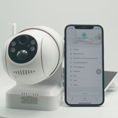 FHD Night Vision Alarm Panel solar IP Smart PTZ Camera CCTV System para Bardi Security
