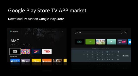 caja elegante de Google TV de la caja de 3D 4K OTT con el jugador quad-core de la red confiable 4K ATV
