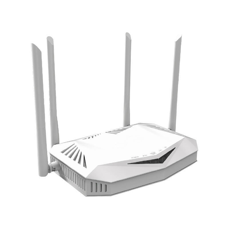 Enrutador de módem de fibra óptica de doble banda Gigabit de largo alcance AX1800 enrutador Wifi inalámbrico para casas grandes