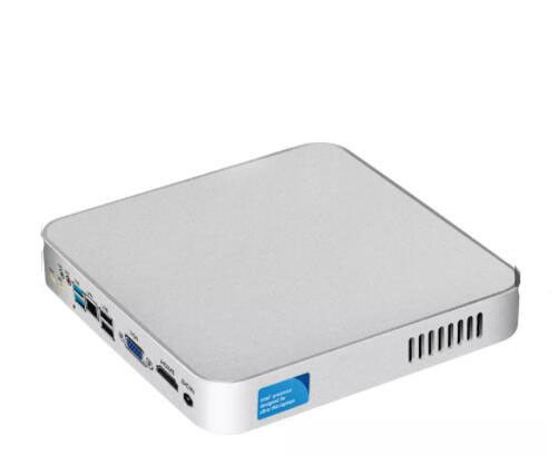 Ce-Leron 3205U I5 4200Y 4200U Mini estación de trabajo PC Sistemas informáticos industriales DDR3L MSATA 4GB 64GB