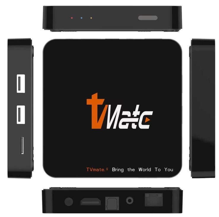 2.4ghz / 5ghz Wifi Ott Android TV Box CPU Cortex-A53 también está disponible