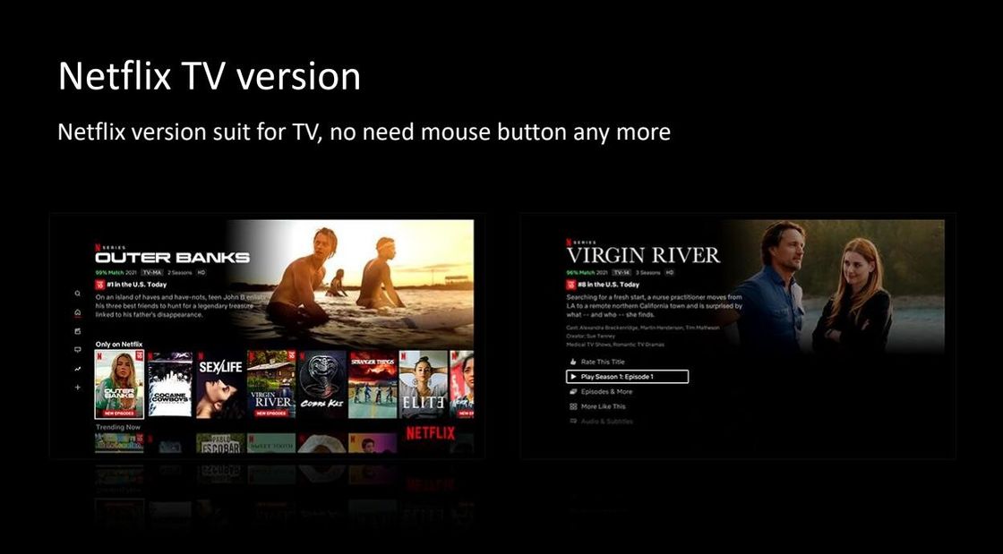 caja dual de la caja 2GB RAM 16GB ROM Android 10,0 ATV WIFI mini 5G Google TV de 4K OTT Android TV